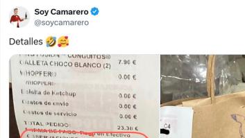 Hace un pedido a domicilio, pone esta observación y lo que hacen desde el restaurante conquista a todos