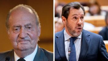 La contundente respuesta de Óscar Puente cuando le preguntan qué le parecen las memorias de Juan Carlos I