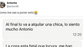 Busca alquilar un piso, al final lo coge otra persona y el sincero mensaje que le manda el casero es algo rara vez visto