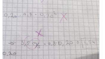 La respuesta que da un alumno a un ejercicio de Matemáticas es para verla: oro puro