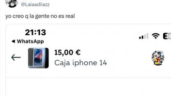 Intenta comprar un iPhone 14 por 15 euros: la negociación más surrealista de la semana descubre el límite de la paciencia humana