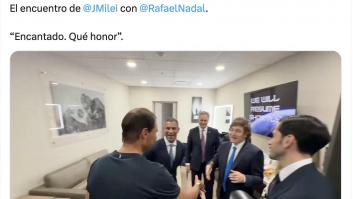 Rafa Nadal se encuentra con Milei y lo que hace el presidente argentino da la vuelta al mundo