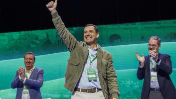 Moreno, reelegido presidente del PP de Andalucía con el 99,95% de los votos en plena crisis de los cribados