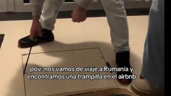 Unos españoles van a un Airbnb en Rumanía y se asustan como nunca al ver lo que hay debajo de una alfombra