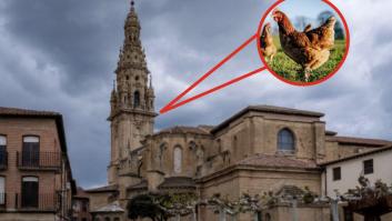 Sorprende que en esta catedral de La Rioja se conserve un gallinero medieval fruto de una historia de leyenda