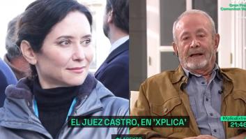 Preguntan al juez Castro por lo que ha dicho de Ayuso sobre la inmigración y dicta sentencia con estas ocho palabras