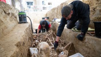 En la exhumación de la fosa de Ejea de los Caballeros: "Nadie se atreve a decir que los muertos de alguien no tienen que estar enterrados dignamente"