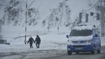 La AEMET activa avisos amarillos por nevadas en Huesca, León, Lleida y Asturias