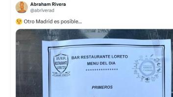 "Otro Madrid es posible": el menú del día de este restaurante que se tiene que convertir en un ejemplo a seguir