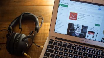 Ordenador con la página AliExprés abierta