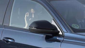 Juan Carlos I asiste a un almuerzo familiar en Madrid por los 50 años de la restauración monárquica