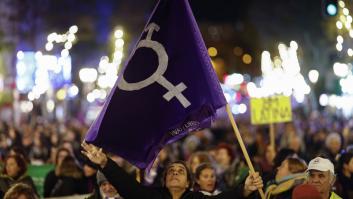 Madrid y toda España, en marea violeta contra la violencia machista por el 25-N: "Estamos hasta el culo de tanto machirulo"