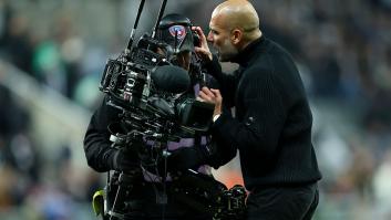 Guardiola pierde los nervios con un cámara y acaba "avergonzado": "Cometí un gran error"