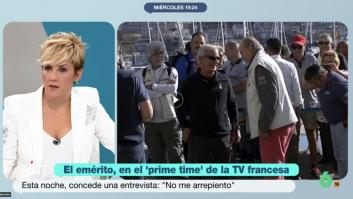 El rey Juan Carlos dice que espera que España le comprenda y Cristina Pardo responde de forma rotunda