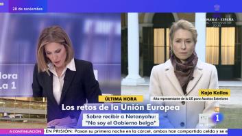 Silvia Inxtaurrondo se la juega y le hace a Kaja Kallas, alta representante de la UE, la pregunta por la que fue despedido un periodista italiano