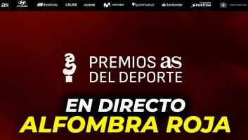 Vídeo en directo: la alfombra roja de los Premios AS del Deporte 2025