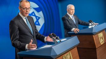 Merz dice ante Netanyahu que Israel "debe rendir cuentas ante el derecho internacional por sus acciones militares"