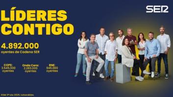 La SER, imparable: es la emisora que más crece y cierra el año con 4.892.000 oyentes, el mejor dato de los últimos 12 años