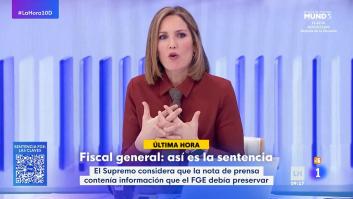 Silvia Intxaurrondo se pronuncia sobre lo del Fiscal General con una foto que lo dice absolutamente todo