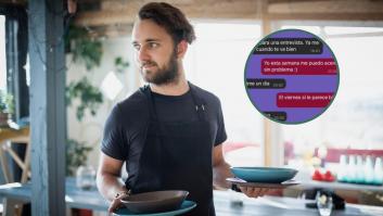 Pregunta si le va a pagar las horas de prueba en el restaurante y el revuelo por lo que le responde el dueño es tremendo