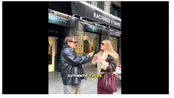 Preguntan a varios turistas qué quieren comer en España y sus respuestas son para echarse a llorar: "Quiero probar unos tacos auténticos"