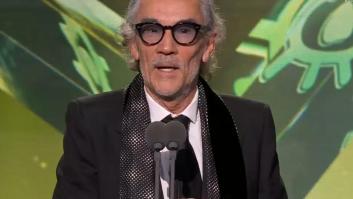 El productor José Manuel Lorenzo recoge el Premio Forqué y manda este mensaje a los jóvenes que apoyan el franquismo