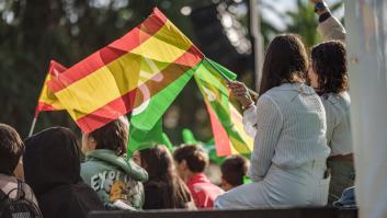 Imagen de archivo de un mitin de Vox en Almendralejo (Extremadura).