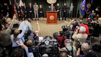 Rueda de prensa de la fiscalía de Los Ángeles sobre el caso de Rob Reiner