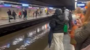Las lluvias causan inundaciones en Badalona y cortes en el metro de Barcelona: hoy hay alerta naranja en Valencia