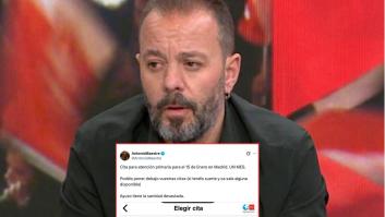 Antonio Maestre se indigna por la fecha de una cita para atención primaria en Madrid: los comentarios son más tremendos