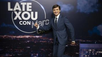 Marc Giró durante la presentación de Late Xou, el programa que conduce en La2 de RTVE.