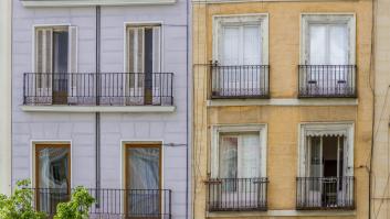 Una fachada de Madrid