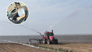 Silia Bakostergiou, joven agricola greiga.