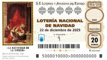 Comprobar Lotería de Navidad 2025: números premiados del sorteo extraordinario del 22 de diciembre