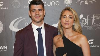 Álvaro Morata y Alice Campello en una imagen de archivo de febrero de 2024.