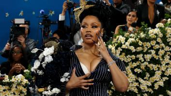 Nicki Minaj en la gala MET en mayo de 2025.