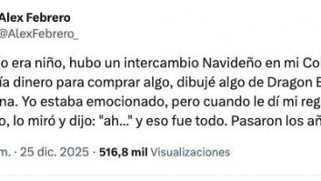 Enseña el regalo navideño que hizo en el colegio y arrasa por lo que pasó con él años después: medio millón de personas son testigos