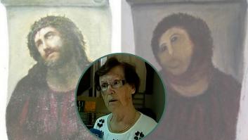 Muere Cecilia Giménez, autora de la célebre restauración del Ecce Homo de Borja