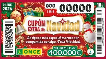 Premios del Cupón Extra de Navidad de la ONCE 2026