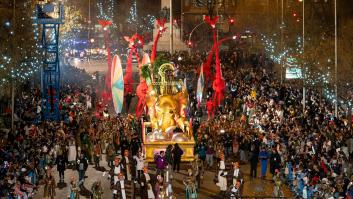 Cabalgata de Reyes Magos en Madrid, en la edición de 2024.