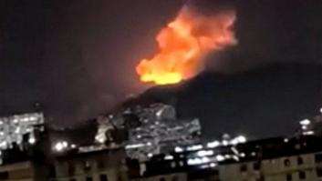 Así ha sido el momento de las explosiones en Caracas (Venezuela)