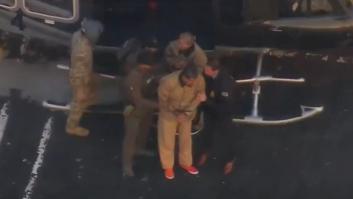 En helicóptero y vehículo blindado: así ha sido el traslado de Maduro hasta el tribunal de Manhattan