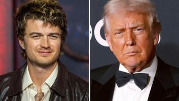 Joe Keery, estrella de 'Stranger Things', arrasa con solo una frase al dirigirse a Trump de una manera que le va a escocer