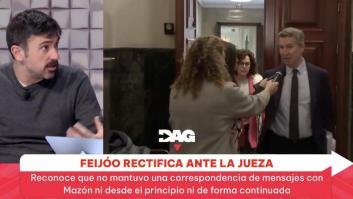 Feijóo rectifica sobre los mensajes con Mazón el día de la DANA y Ramón Espinar sabe muy bien sacar LA conclusión