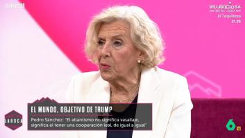 Manuela Carmena tiene muy claro cuál tiene que ser la respuesta de los europeos a la pretensión de Trump con Groenlandia