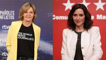 Almudena Ariza e Isabel Díaz Ayuso