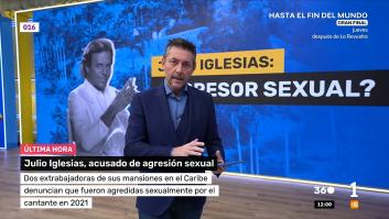 Javier Ruiz tira de hemeroteca y recuerda este momento de Julio Iglesias en 1997: la gente aplaudía