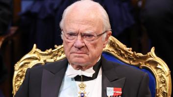 El rey Carlos Gustavo de Suecia en los Premios Nobel 2025