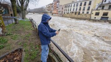 Localizado el cuerpo del desaparecido en Girona por la crecida de un río en plena borrasca Harry