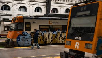 Un posible desprendimiento obliga a cortar la línea de Rodalies entre Caldes y Girona